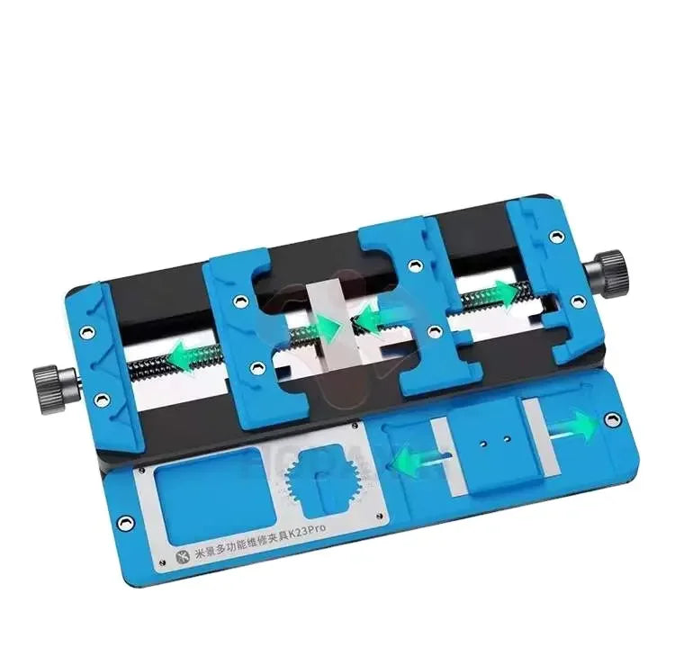Mijing K23 Pro Multi-function PCB Fixture Platform Dual-axis Mainboard Soldering Holder CPU Chip Glue Remove Welding Repair Tool