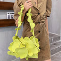 Classic Clutch Shoulder Tote Handbag Vintage Purse Flower PU Leather Shoulder Bag for Women