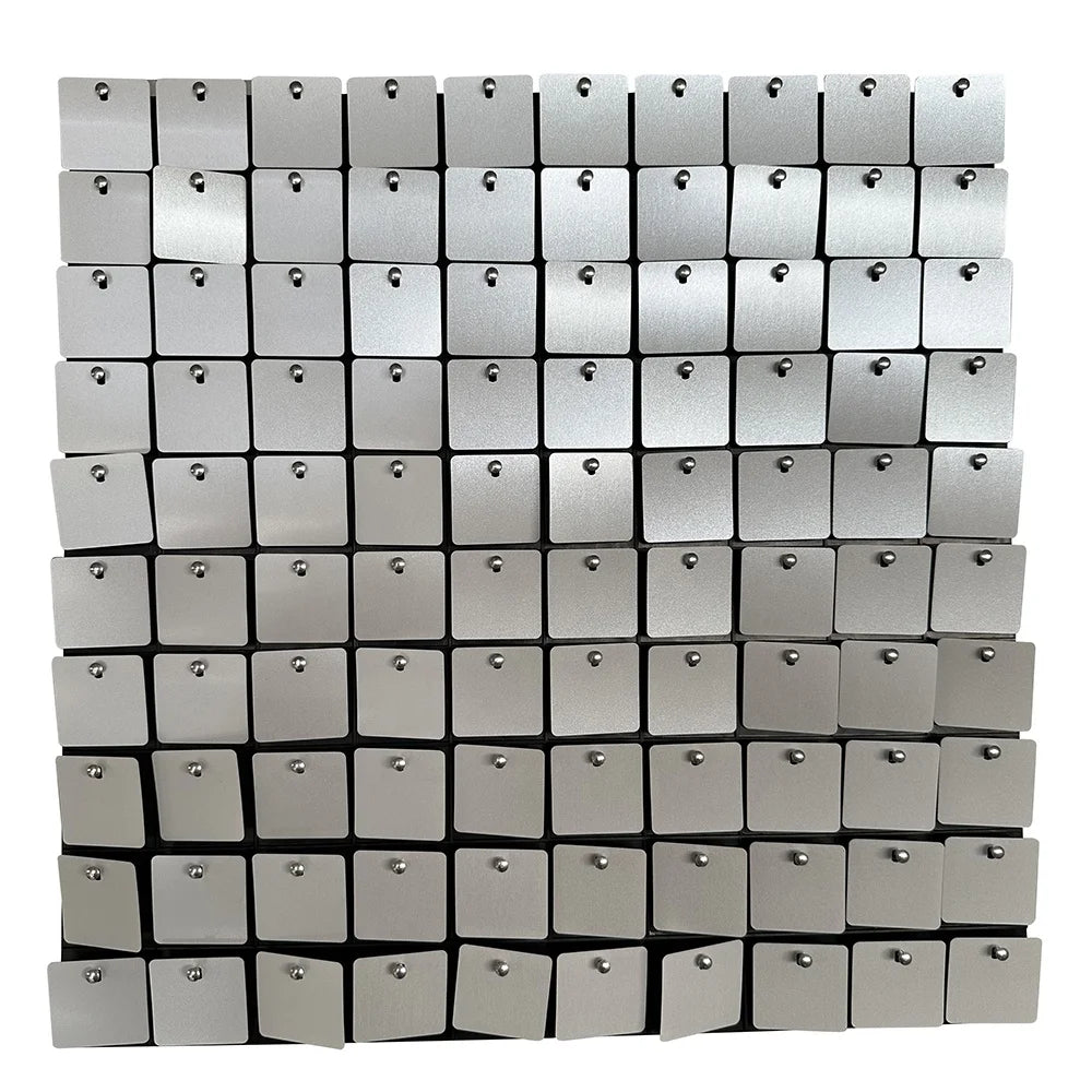 2026 Hot Sale Decoration White Sequin Wall for Event