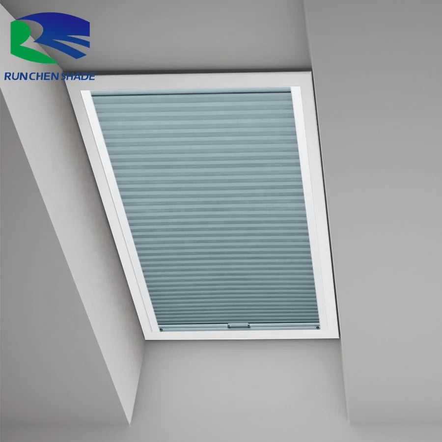 Honeycomb Blinds Folding Ceiling Curtain Blind for Home Decor Skylight Curtain