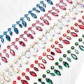 2.3cm Rhinestone Horse Eye Tassel Glass Crystal Cup Chain Trim for Shoes Decoration Clothing Accessories