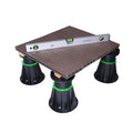 7 Sets/carton 45-70mm Plastic Adjustable Pedestal Support for Outdoor Raised Floor Decking Modern Design