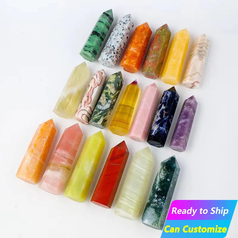 111111natural Crystal Column