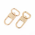 15mm*42mm Lock-Shaped KC Gold Keychains Key Ring Key Buckle