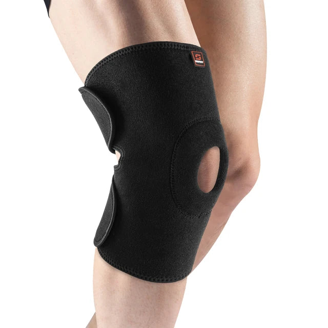 One Size Fits More  Knee Brace Support with Open Patella Adjustable Knee Brace for Sports