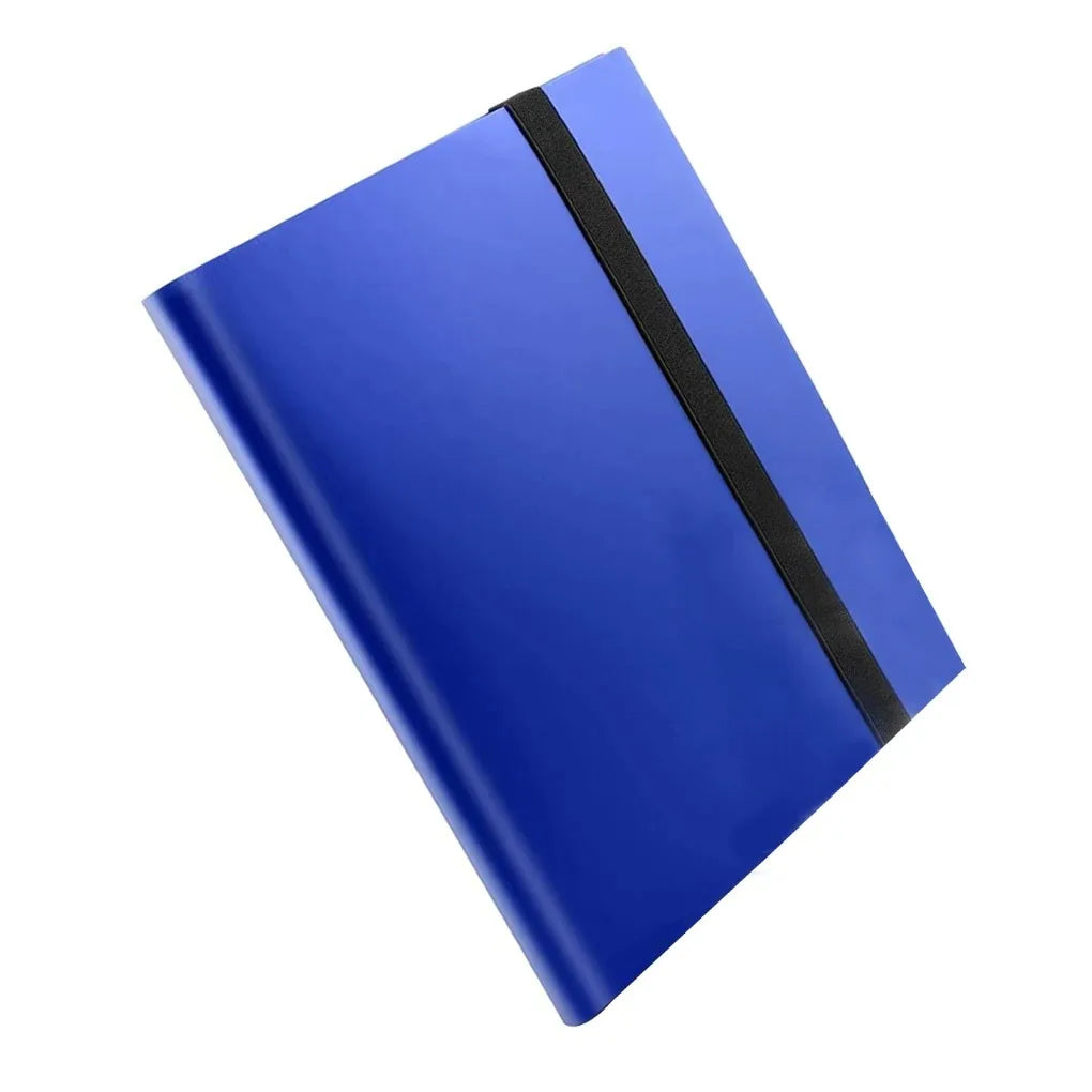MIO Hot Sale 9-Pocket 360+ Matte PP Card Binder with Elastic Band Closure for Poke Mon Magic & Yugioh Trading Cards