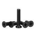 M2 M2.5 M3 M3.5 M4 M5 M6 M8 Black Oxide Stainless Steel 304 Phillips Flat Countersunk Head Machine Screws