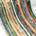 Bulk Wholesale Multiple Styles 4*13mm Natural Imperial Jasper Handicraft Diy Jewelry Necklace