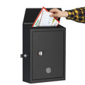 Heavy Duty Metal Us Design Custom Color Modern Design Outdoor Wall Mounted American Post Letter Box Mailbox