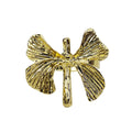 Gold Bowknot Luxury Eco-Friendly Metal Napkin Rings for Party Table Settings