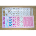 Kids Diy Education Custom Eco-Friendly Laser Cut 3D Visual Plastic Painting Mandala Stencil Sets With Glitter Paper