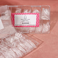 500pcs Artificial Square & Stiletto Shape Soft Nail Tapered Tips PMMA Material UV Gel Nail Tip Covers Box DIY Creative Salon Use