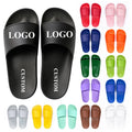 Custom Logo Winter Lightweight Waterproof Cushioning Rubber PVC Fashion Designers Slide Sandals Footwear Women Customization