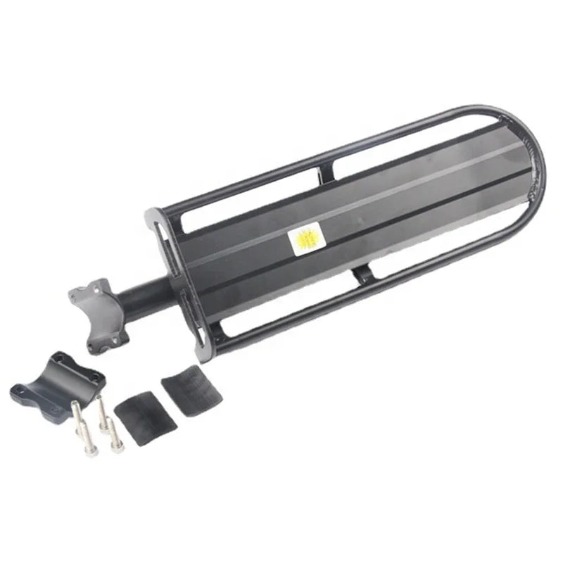 Manufacturer Fast Supply 10kg Capacity Aluminum Alloy Durable Mountain Bike Adjustable Length Rear Rack Quick Release Bicycle