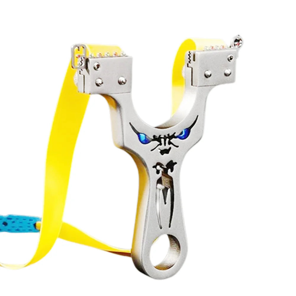High Quality Precision Stainless Steel Hunting Slingshot Outdoor Precision Shooting Catapult