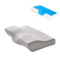 Modern Cooling Butterfly Shaped Memory Foam Pillow for Side Sleepers Anti-Snore Cervical Pillow with Neck Support