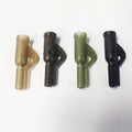 Alpha Wholesale DIY Carp Fishing PVC Lead Clip-Terminal Tackle AV9053-4 Clear Green/Brown/Black