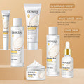 BIOAOUA 6pcs Set Rice Puree Skin Care Set Skin Rejuvenation Moisturizing Hydrating Skin Care