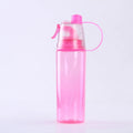 FX Factory 600ml Eco-Friendly Colorful Spray Plastic Outdoor Portable Dog Water Travel Bottle with Strap Direct Drinking