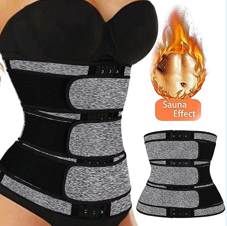 Belly Slimming Trimmer Belt Tummy Control Body Shaper Waist Trainer for Women