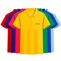 RNSHANGER Custom Casual Men Women Polo Shirt Breathable Short Sleeve Personal Company Group Logo Custom Logo Print Embroidery