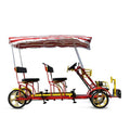 China Nade Steel Cargo Handling Flatbed Dolly Car Dolly Trailer with Brakes 1 Piece Quadricycle Car for Sale
