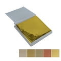 100 Sheets a Pack 8 X 8.5 cm  Gold Nail Colorful Decoration Imitation Gold Foil Craft Paper Wall Decorative Gold Paper Sheets