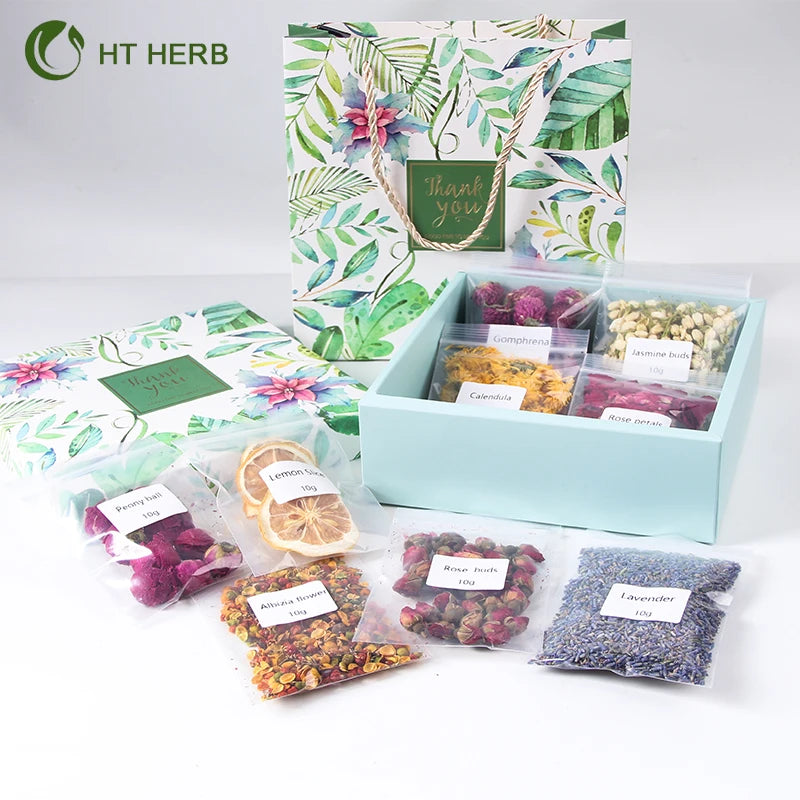 New Arrival Soap Making DIY Decorative Flowers Herbs Mixed  Flowers Gift Bag
