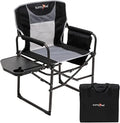 Leisure Picnic Compact Folding Director Camping Chair for Adults