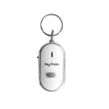 LED Key Finder Light Torch Remote Sound Control Lost Key Finder Locator Keychain Anti-lost Whistle Claps Locator Battery