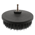 6Inch 150mm Black Handheld Hollow Power Scrub M14 Electric Detailing Brush Head Drill Cleaning Brush for Wooden Furniture Clean