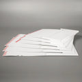 Custom 300gsm White Matte Printed Card Manufacturer's Recycled Materials Gift Card Packaging Tear Envelope Supermarket Promotion