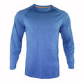 Ready to Ship Men's Upmarket 100% Polyester Breathable Round Neck Fishing Shirt UPF 50+ Quick Dry Plus Size