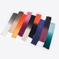 Women Gradient Cable Knit Leg Warmers Footless Socks