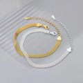 100% Real 925 Sterling Silver Wide Braided Hollow Chain Bracelet for Women Fashion Hand Jewelry