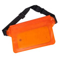 Yuanfeng Running Sports Outdoor Large Capacity Storage Bag Waterproof Folding PVC Waist Bag