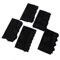 Zifeng OEM Muslim Turban New Arabic Middle Eastern Black Shawl Diamond Plain Chiffon Square Scarf