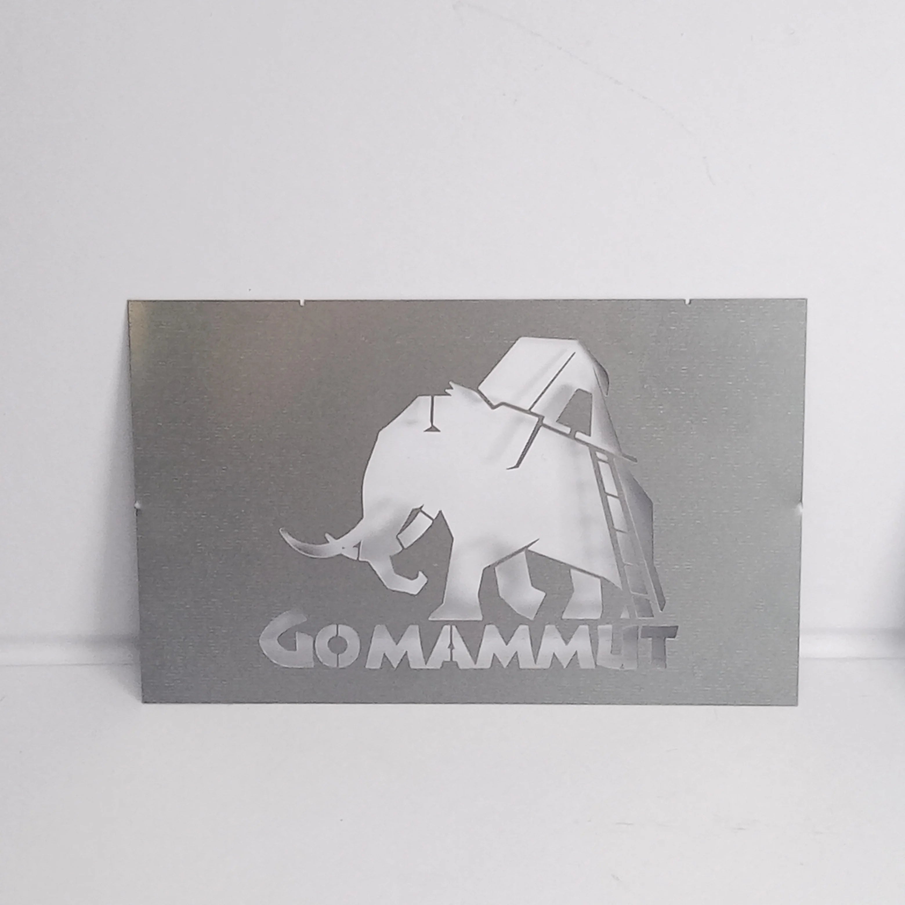 CN Factory Custom Hollow Stainless Steel Plates Corrosion Engraved Logo Craft Various Patterns Shapes