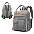 Floral Fashion Mummy Maternity Backpack Large Capacity Baby Diaper Nappy Bags for Travel for Mom's Nursing Care Pregnant Women