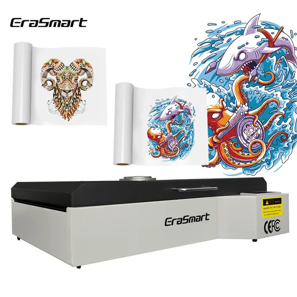 Erasmart DTF Oven 60cm Heating Area 38*64cm (15*25 Inch) in Stock Oven for Customized