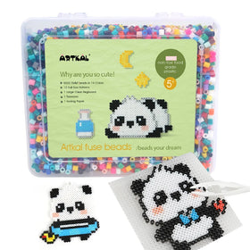 Best Sell Products Fuse Beads Custom Toys for Kids Educational Toys 5mm Iron Beads Panda Kits Plastic Perler Beads