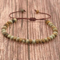 Natural Stone Bracelet for Women Men Watermelon Crystal Labradorite Aventurine Rainbow Quartz Beaded Bracelet Jewelry Gift
