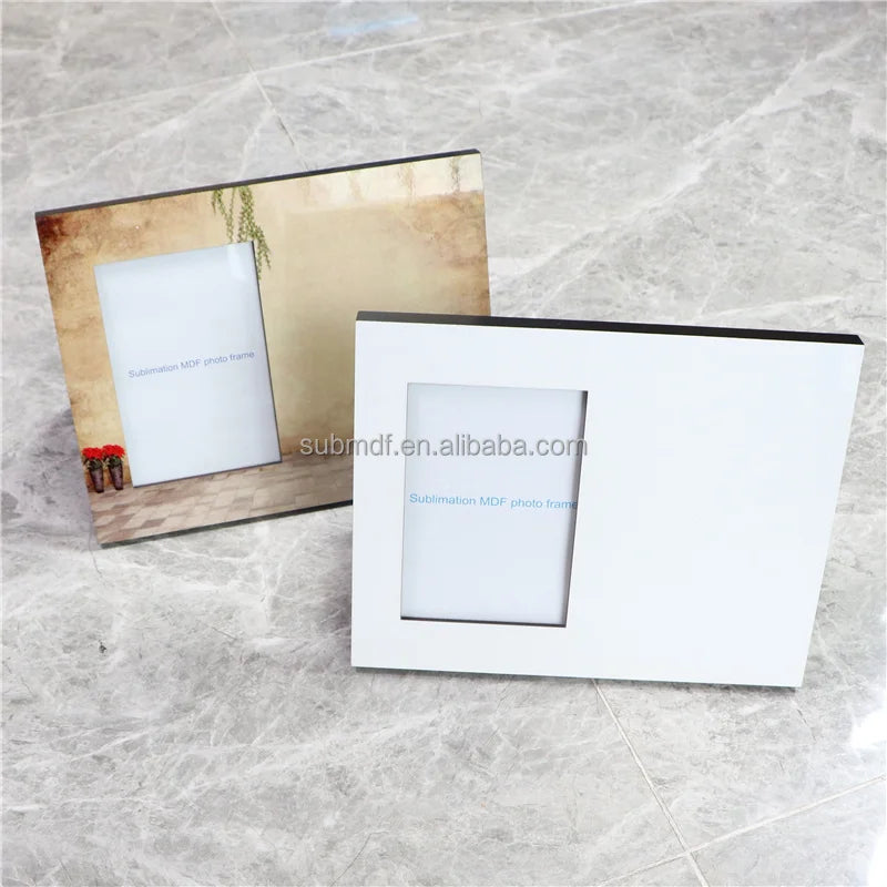 MDFSUB Wholesale 8x10" Sublimation Blank MDF Wooden Photo Frame for Printing Sublimation MDF Picture  Frame
