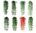 Artificial Ivy Garland Fake Leaf Plants Vine Hanging Leaves Garland for Wedding Party Garden Kitchen Outdoor Greenery Wall Decor
