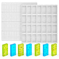 Hot Selling Resin Diy Crafts Mold Set Silicone Resin Domino Mold Resin Domino Making Tools MegaBDM
