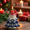 KK1052 3D Christmas Tree Candle Silicone Mold Pine Soap Resin Gypsum Mould Cedar Chocolate Making Mold