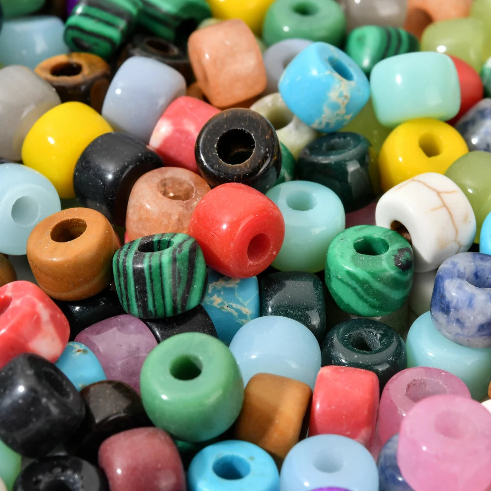 ZMZY Jewelry Wholesale Natural Stone Loose Beads Amethysts Stone Beads Accessories Forte Beads for Jewelry Making