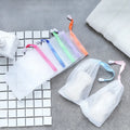 Hand Soap Net Ribbon Bag Mesh Face Washing Net for Bathroom Drain for Daily Cleansing