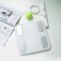 New Product 8 Sensors Smart Body Fat Scale Foot to Hand Measurement Fat Analyzer Weight Scale Smart with APP