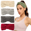 Women's Winter Headband & Ear Warmer with Bow Knit Design European-American Style Daily Casual Hair Accessory